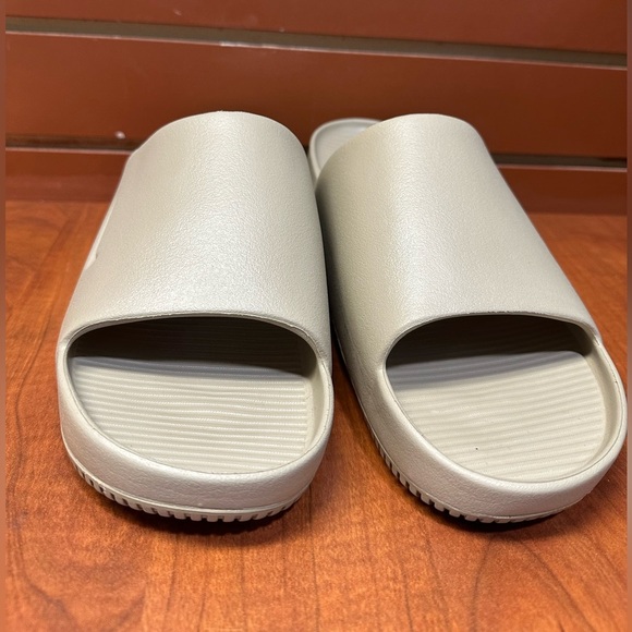 Nike Light Gray Slide Sandals main image 8